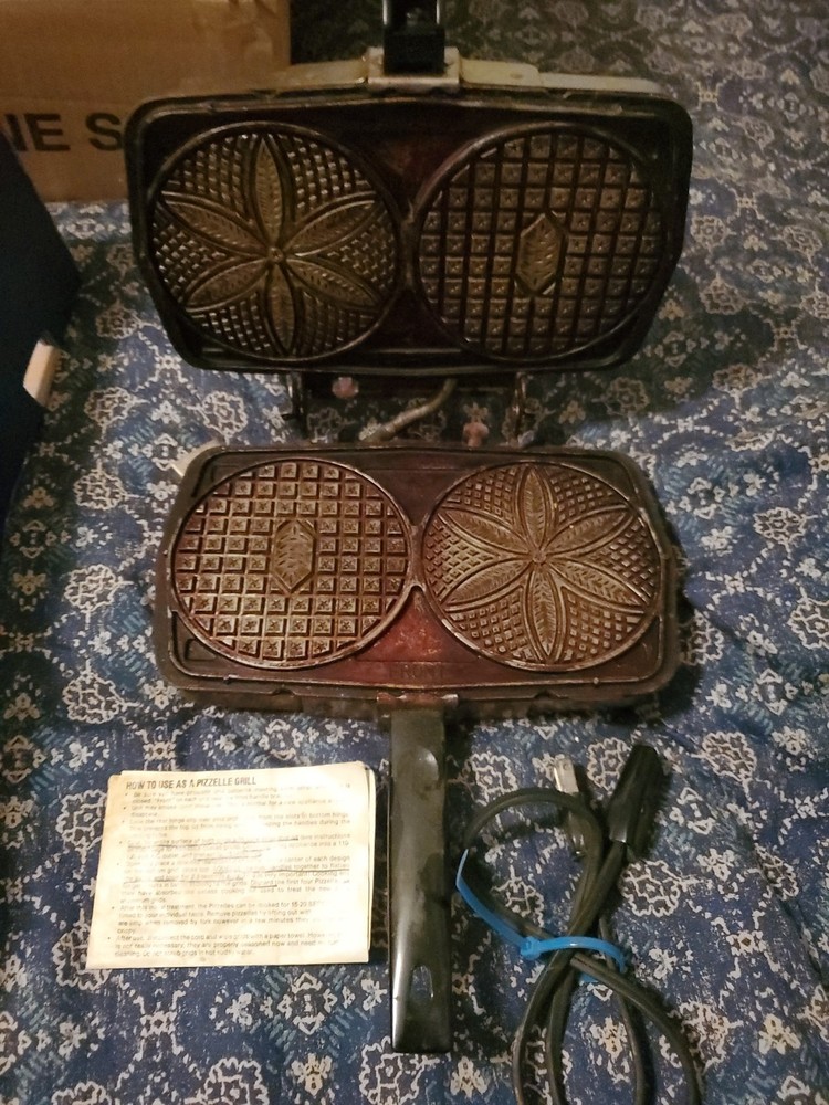 Black Angus Pizzelle Iron (Model 920)