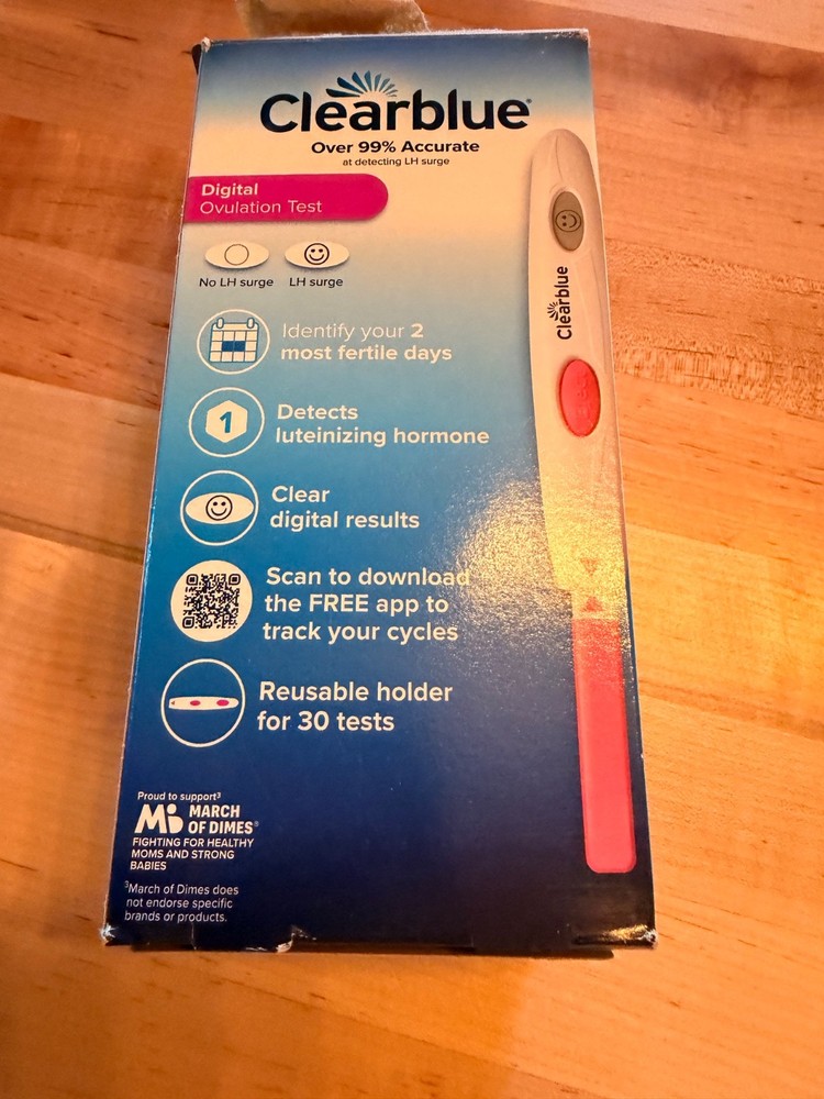 Clearblue Digital Ovulation Test, 21 Count - EXP 10/09/2027