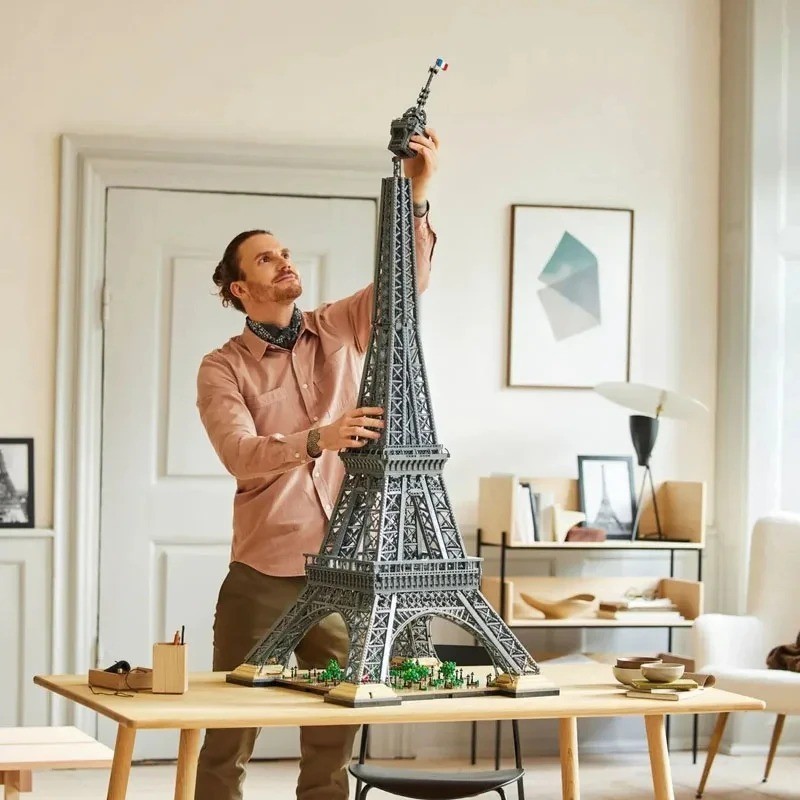1.5m Eiffel Tower 10307 10001PCs Paris Architecture Model Building Assembly Kit