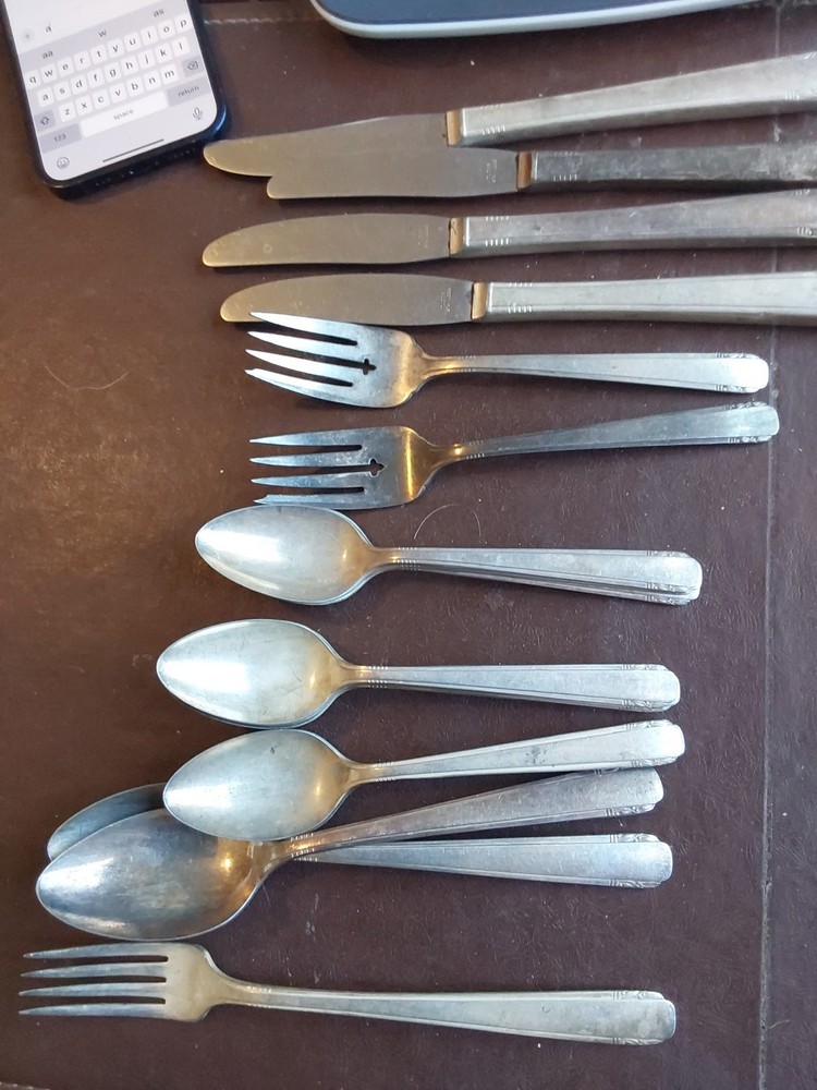 Oneida Communty Tudo Plate Flatware