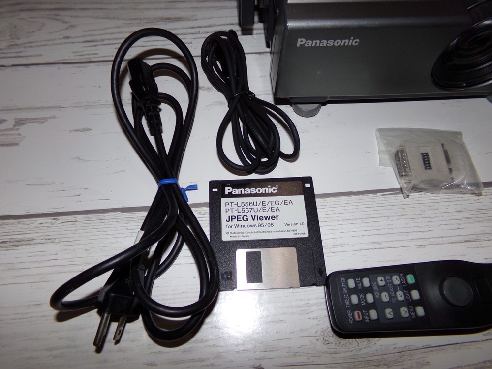 Panasonic PT-L557U LCD Projector W/ Remote