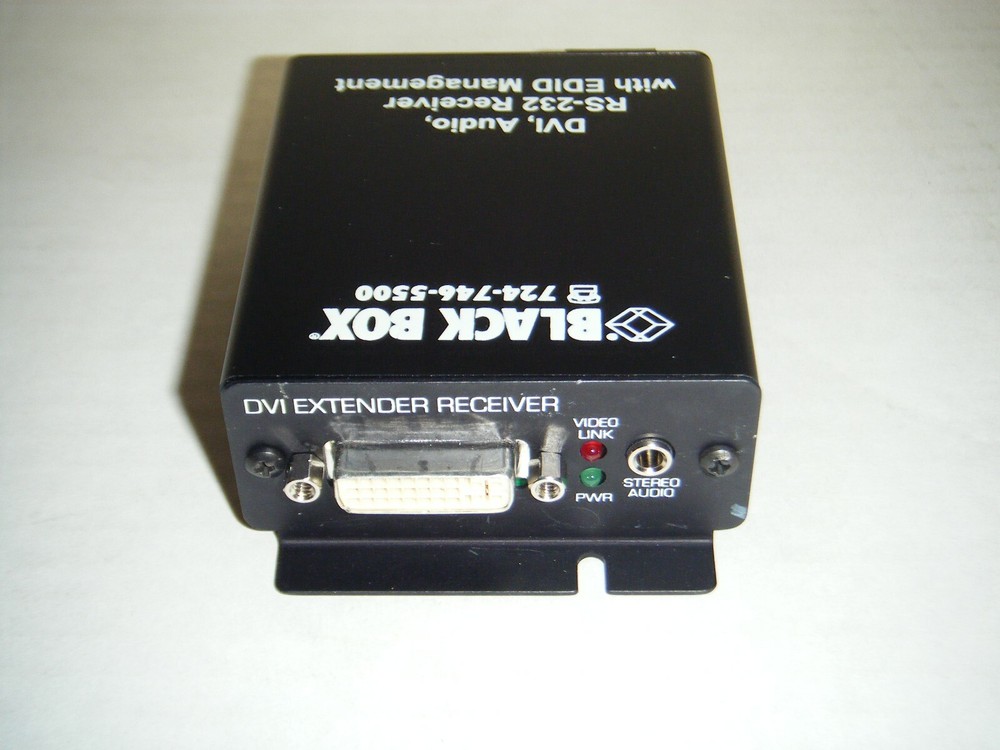 Black Box Networking AC2000A DVI Audio RS-232 Extender & EDID Management