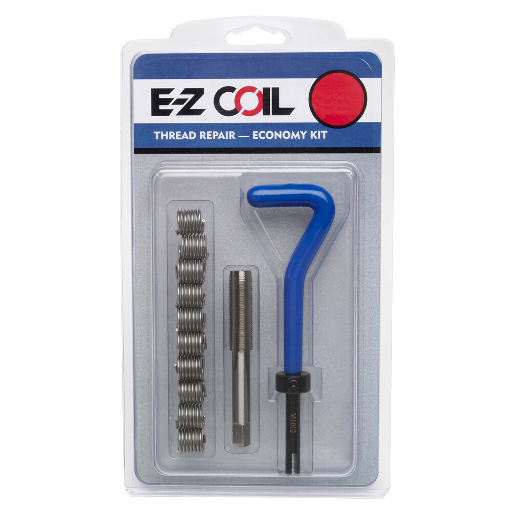 EZ COIL Thread Repair Kits - Helical Threaded Insert, Tap, & Installation Tool