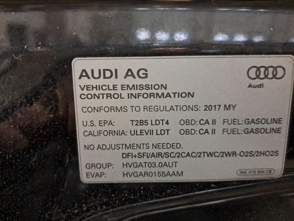 Lh Driver Side 2017 Q7 Audi Camera/Projector Sku#4354203
