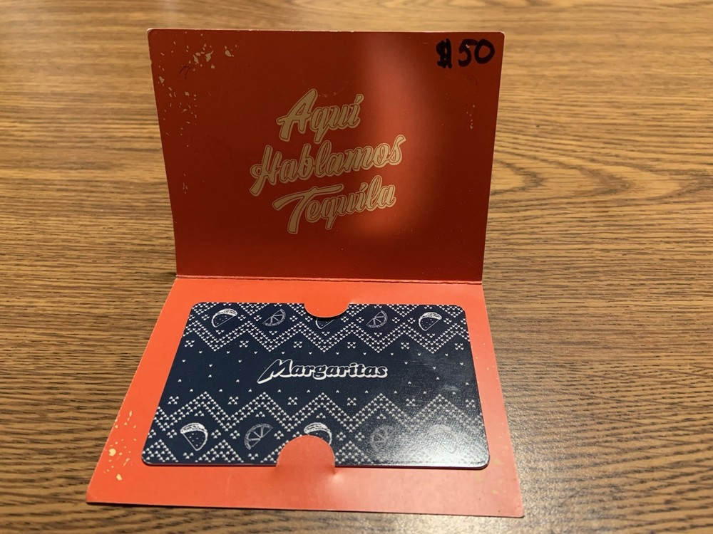 Margaritas gift card