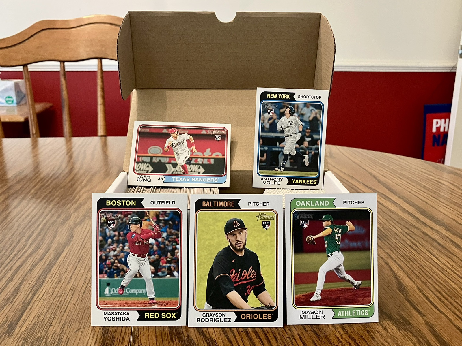 2023 Topps Heritage High Number Complete Base Set 501-700 +100 Jung Volpe Miller