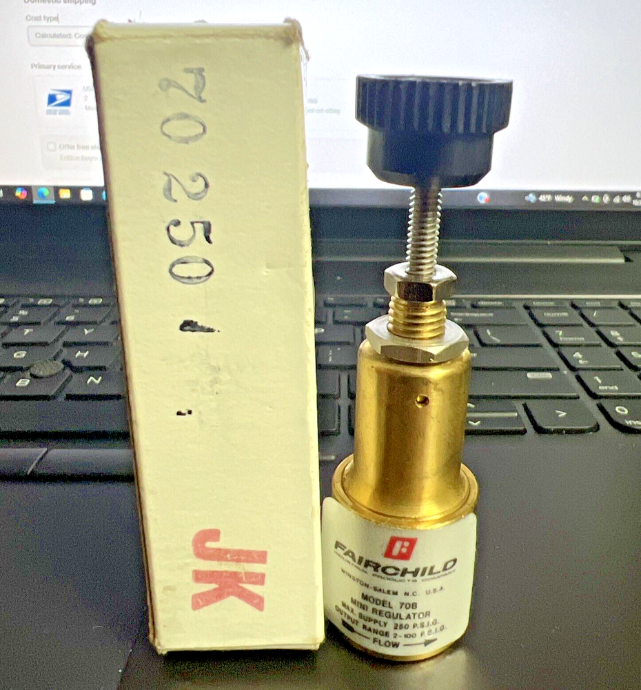 Fairchild 70B Pneumatic Subminiature Regulator