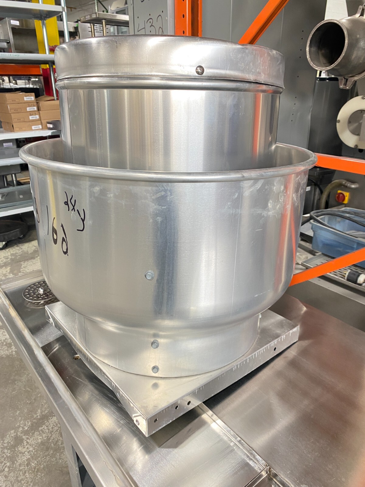 Exhaust Fan/ New Dayton 20FT09 Upblast Fan/ 115/208/230V/ 1 Phase