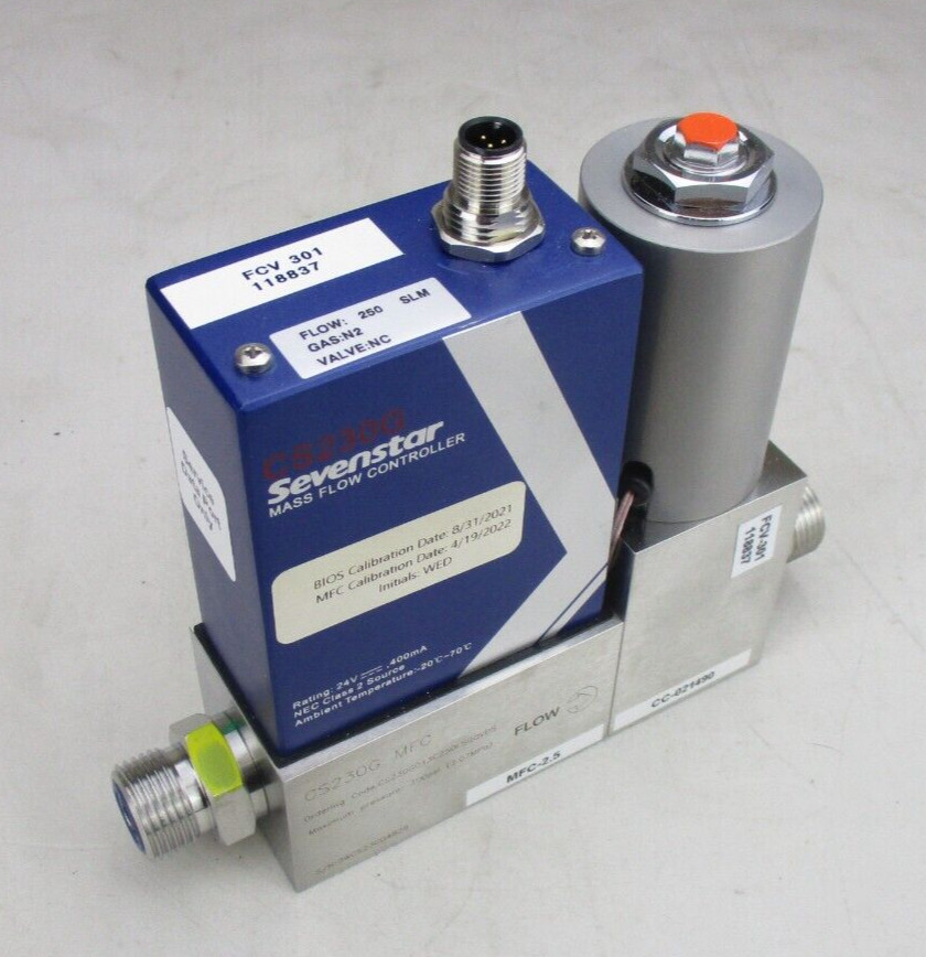 Sevenstar CS2300 Mass Flow Controller 250 SLM N2 *new surplus