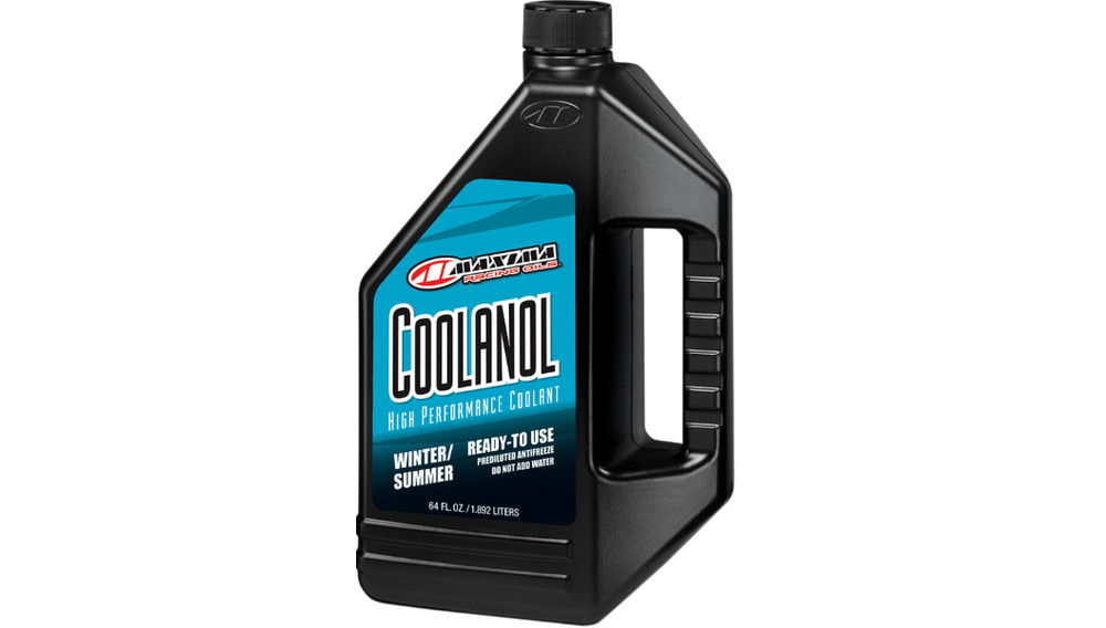 Maxima Coolanol 50/50 Blend Performance Motorcycle Coolant TWO 64 OZ