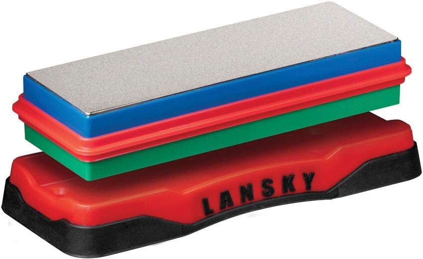 Lansky Double Side Diamond Benchstone Medium/Fine Unbroken Diamond-Grit Surface