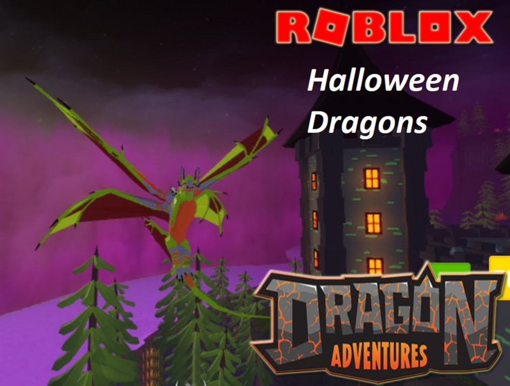 Roblox - |Dragon Adventures| Halloween Dragons