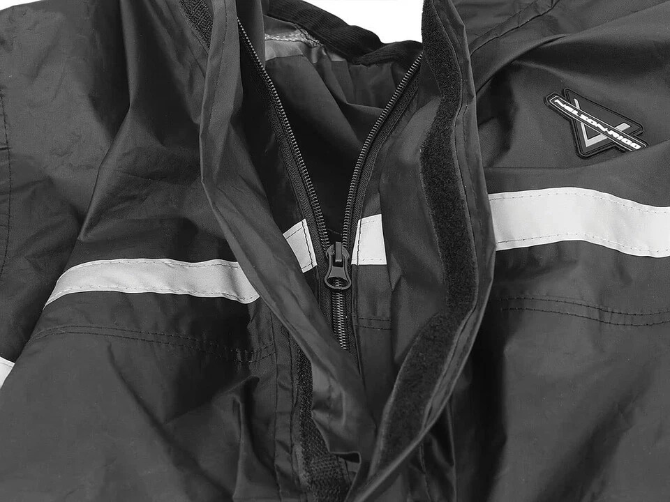 Nelson Rigg Stormrider 2-Piece Rainsuit Black Medium