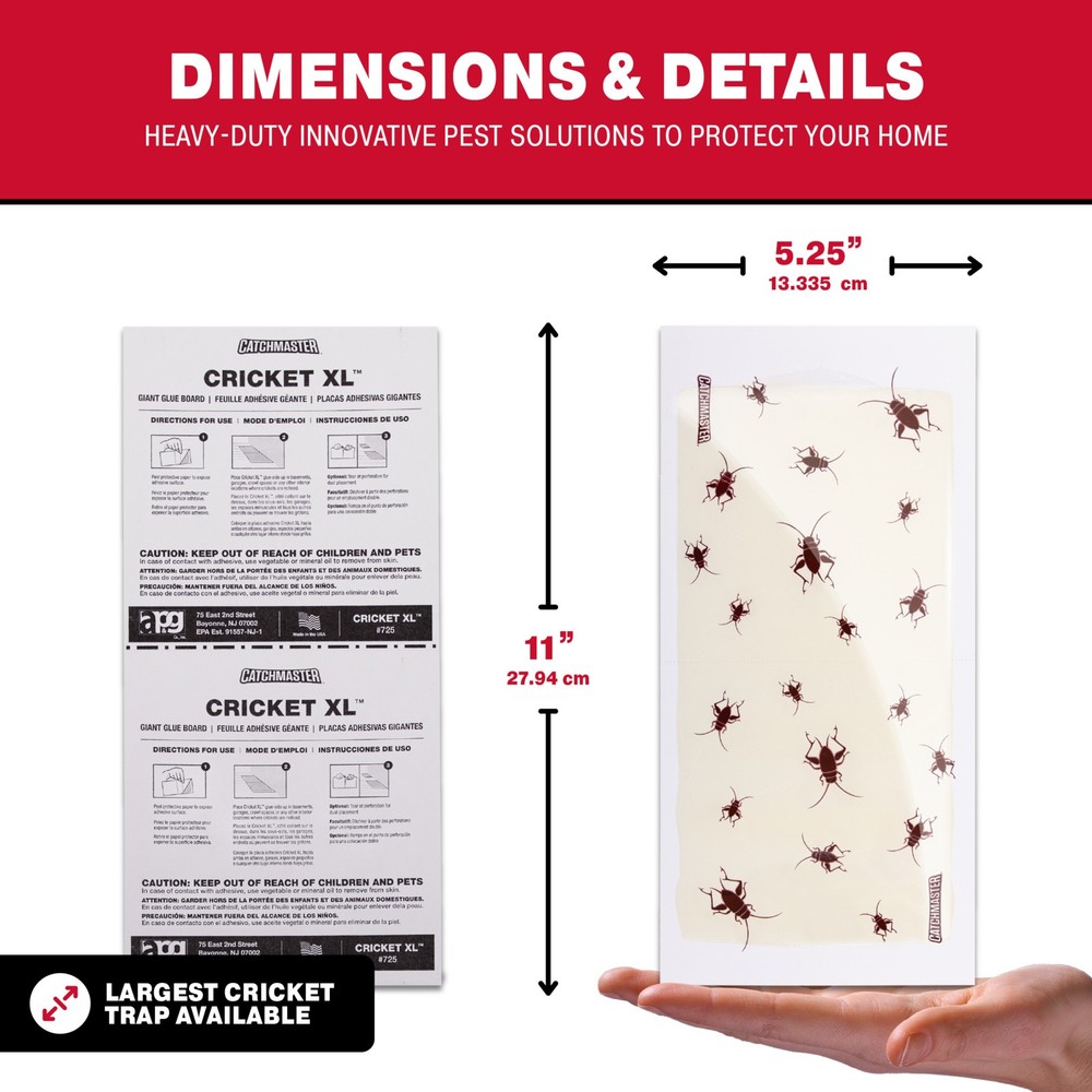 Catchmaster Cricket XL Giant Glue Board Traps