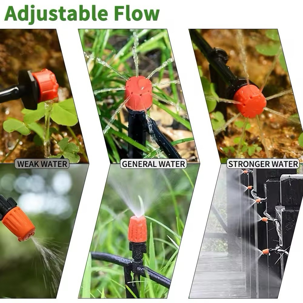 DIY Drip Irrigation System Automatic Watering Garden Hose Micro Drip Kits