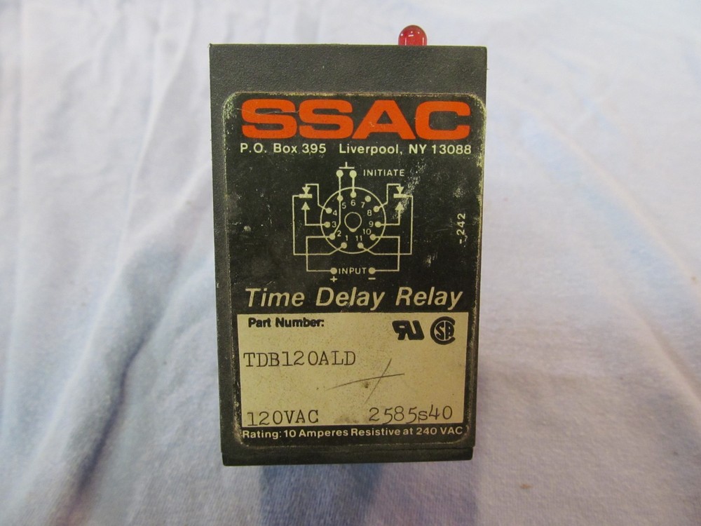 SSAC TIME DELAY RELAY TDB120ALD