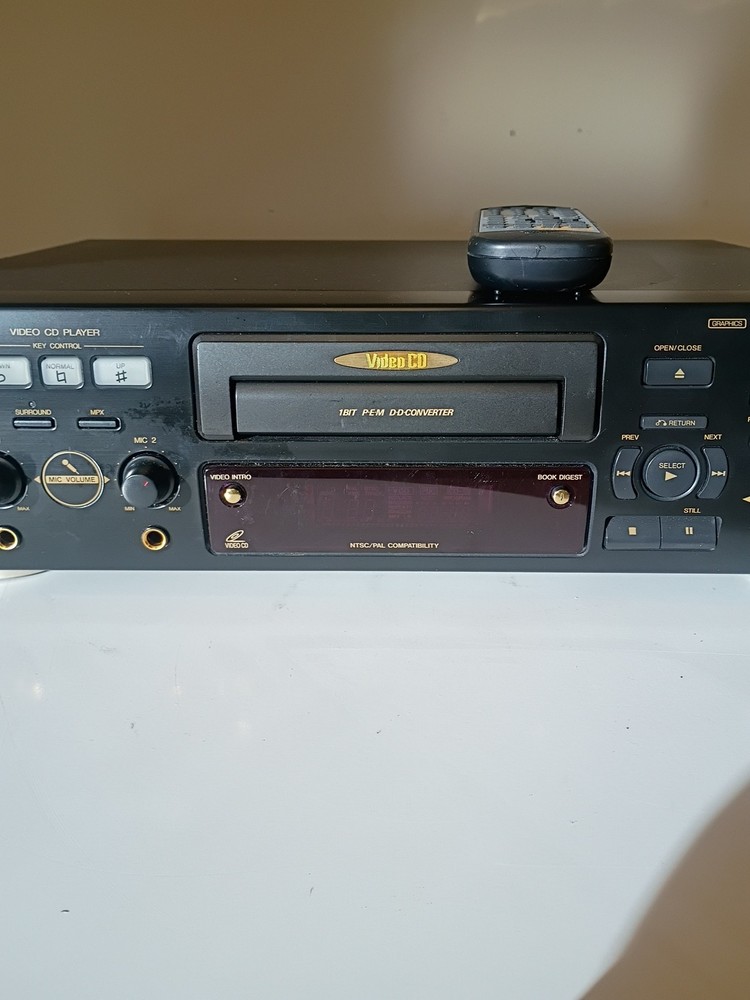 Tested Working RSQ SV222 karaoke player With Remote Read
