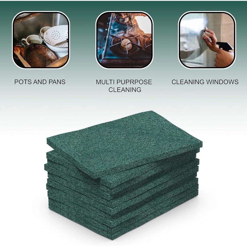 Green Multi-Purpose Scrubbers – 4 Pack