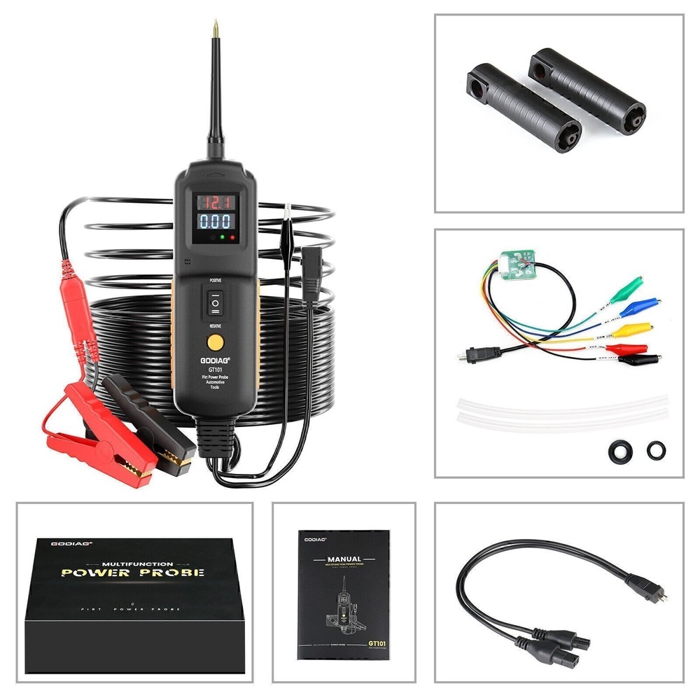 Circuit Tester Electrical System Diagnosis Fuel Injector Clean Current Detecter