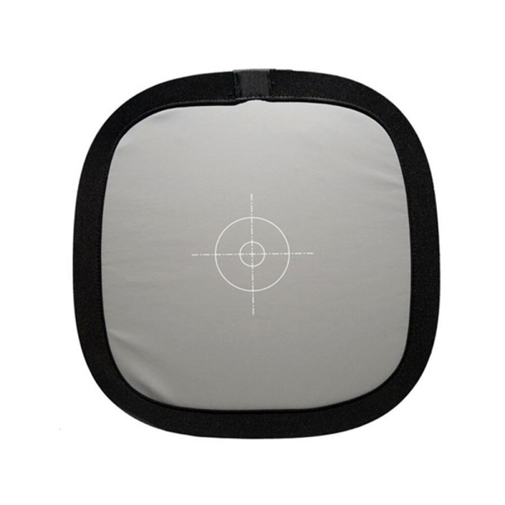 30*30cm White Balance 18% Grey Reference Reflector with a Carry Bag