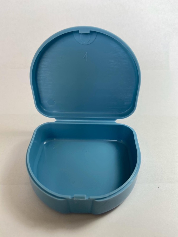 5-pcs Dental Retainer Box, Mouthguard, Denture Storage Case, Multi Color