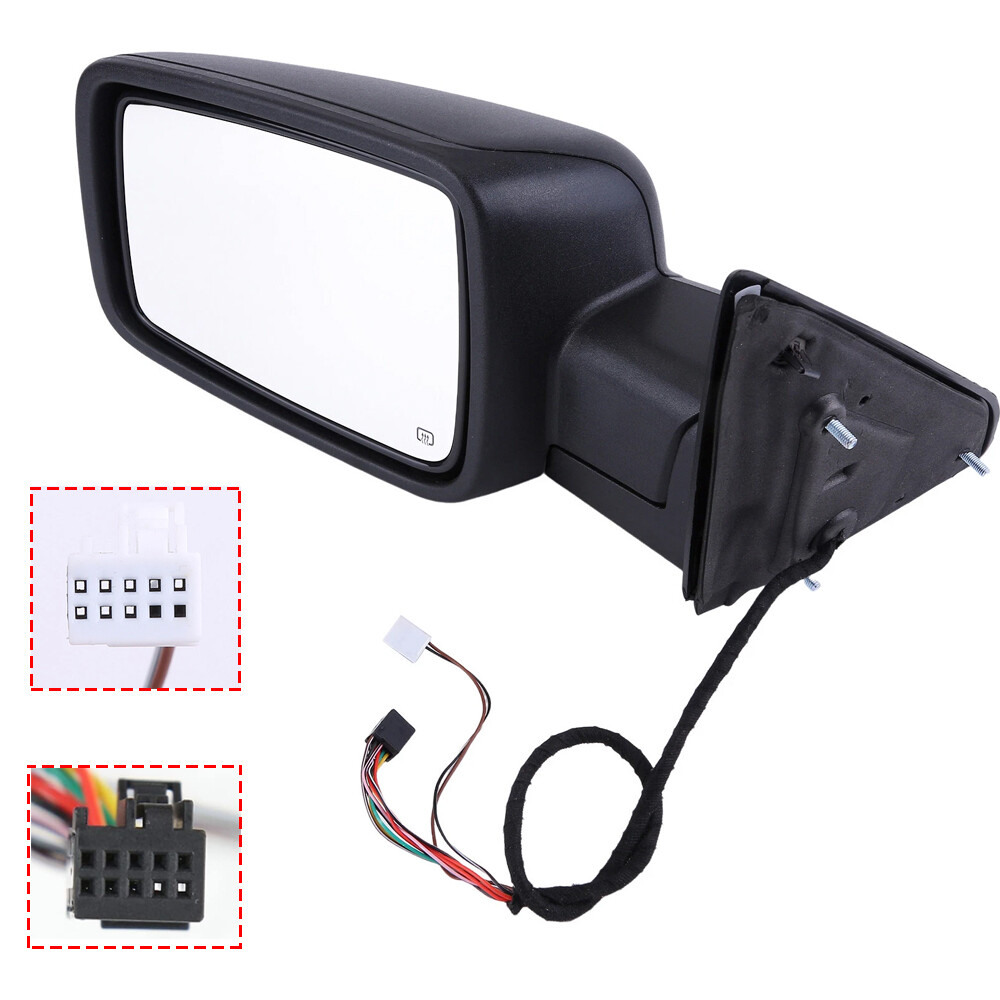 Left/Driver Fits 2013-2019 Dodge Ram 1500 Power Fold+Heated+Temp Sensor Mirror