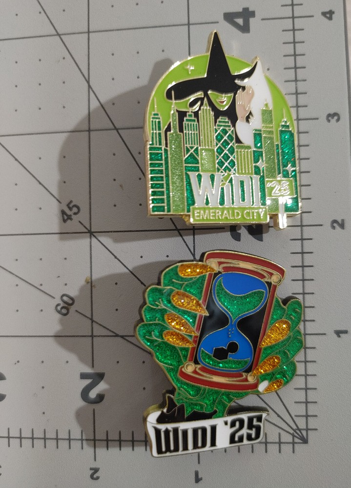 2025 Wisconsin Destination Imagination Wicked DI Trading Pin Set