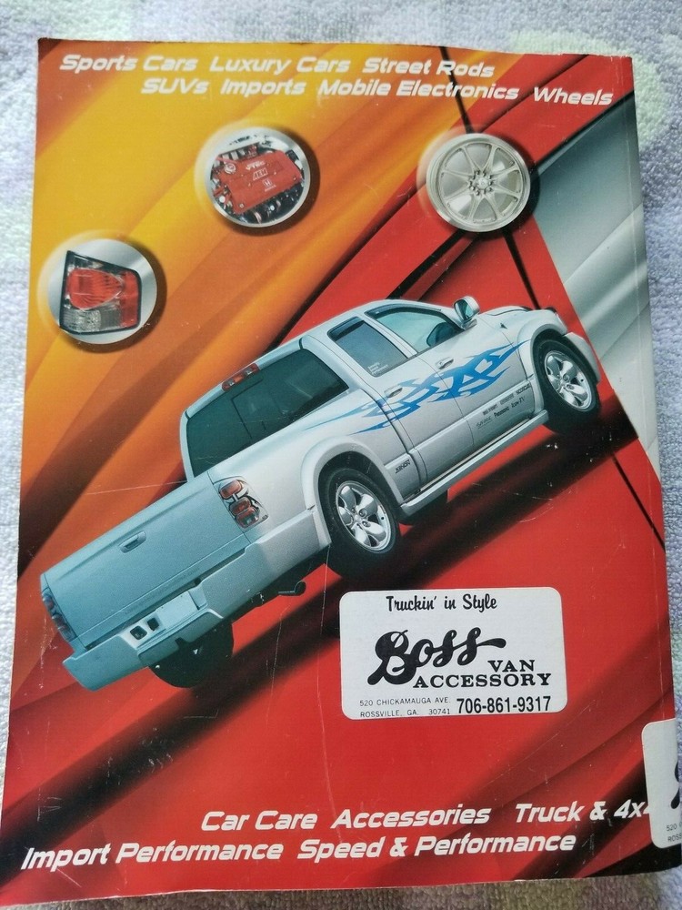 Boss Van Accessory (Rossville, GA) 2004 Specialty Catalog