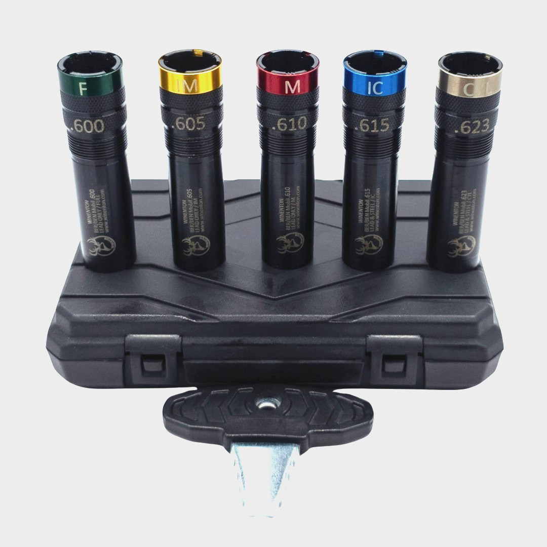 Beretta/Benelli Mobil Thread Chokes Set 20 ga with Rings Black 5 pcs / Winenton™