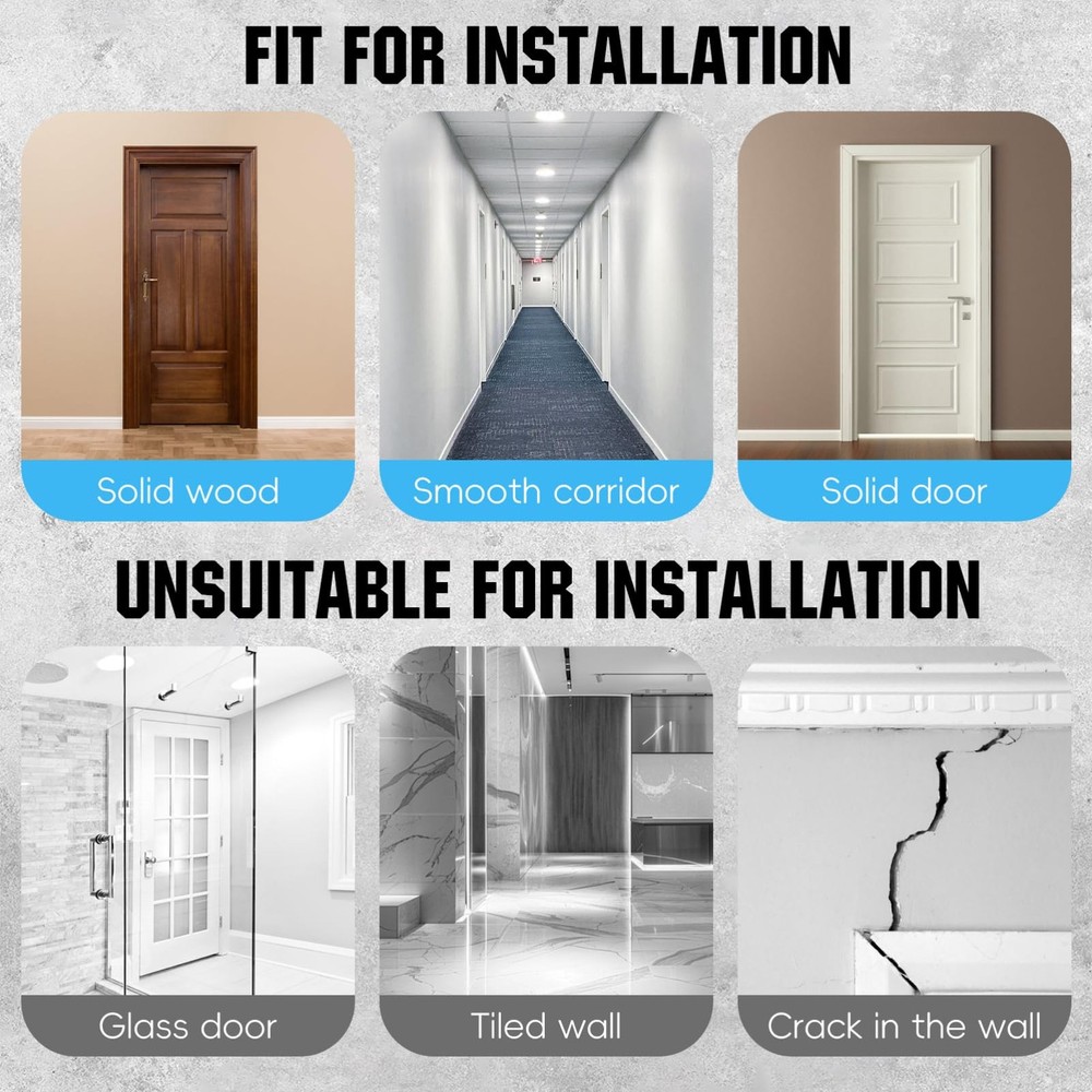 Pull Up Bar for Doorway, 25.5“-39.4” Adjustable Doorframe Pullup Bars, Portab...