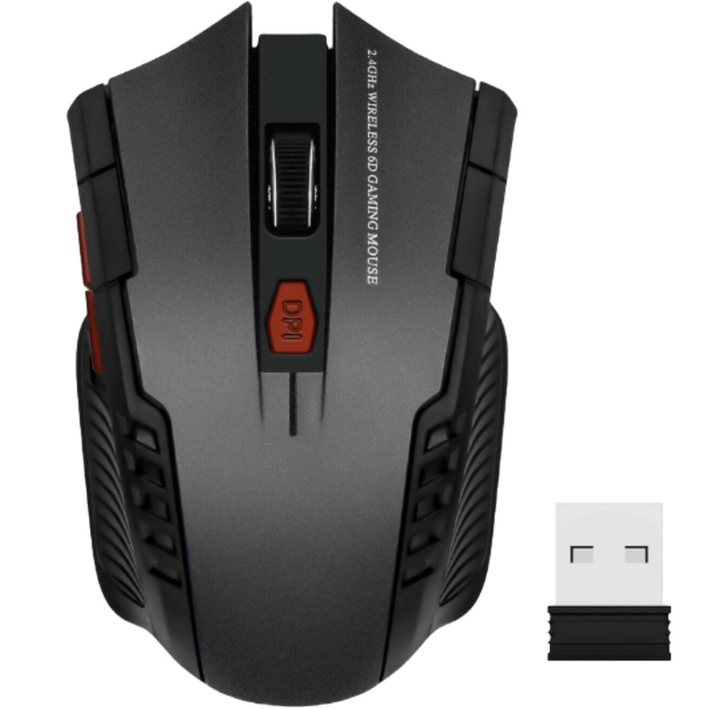 SANOXY Wireless Gaming Mouse Ergonomic Optical Control Black