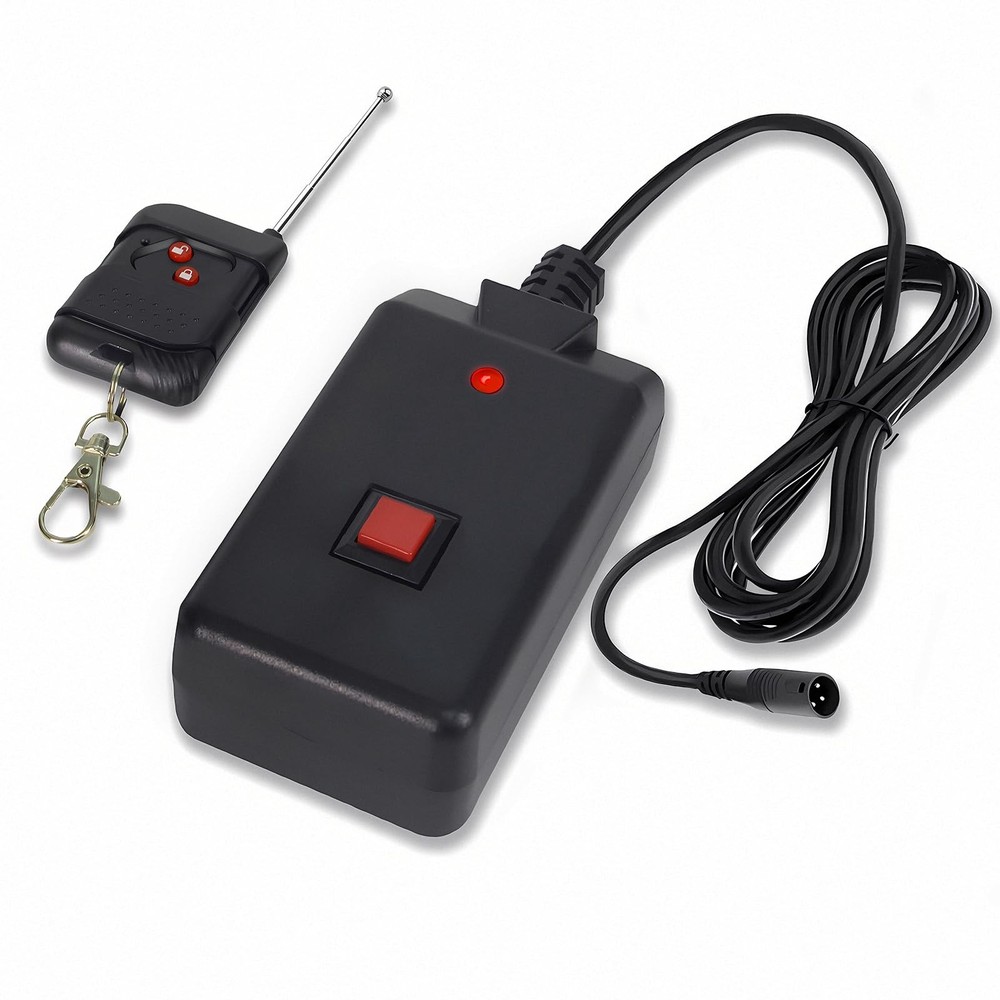 Fog Machine Remote Control Replacement Part and Receiver, for 400 500 900W Fo...