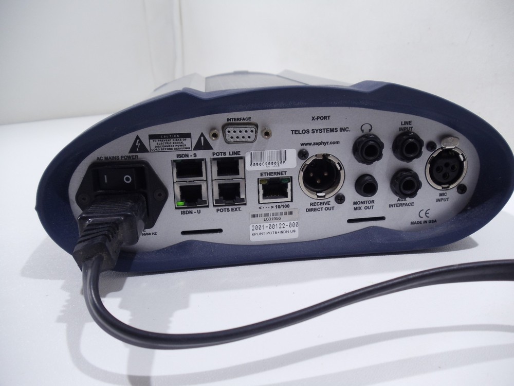 Telos Zephyr Xport POTS Field Audio Transceiver Codec