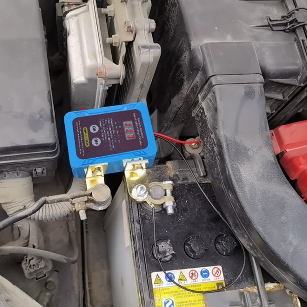 Remote Battery Disconnect Switch 12V/24V 240A Kill Switch LED Voltmeter Display