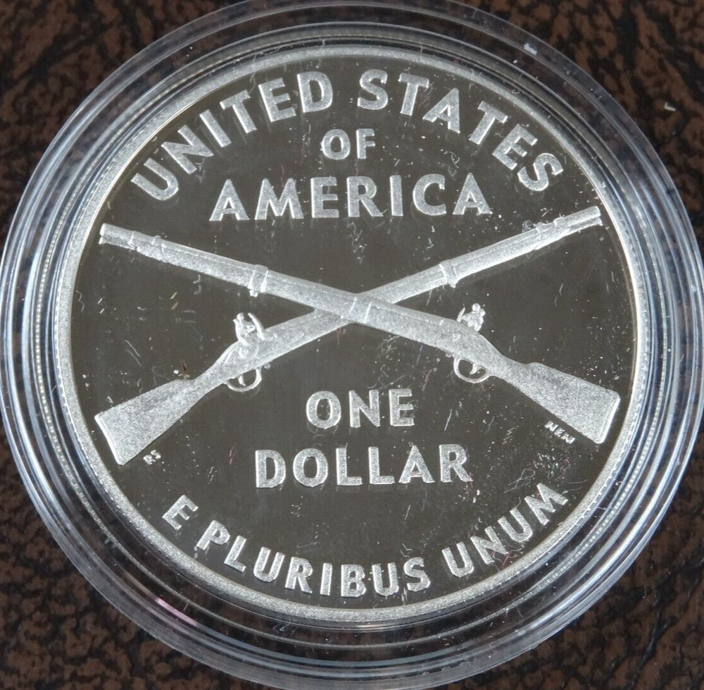 2012-W Infantry Soldier US Proof Silver Dollar US Mint Capsule Only