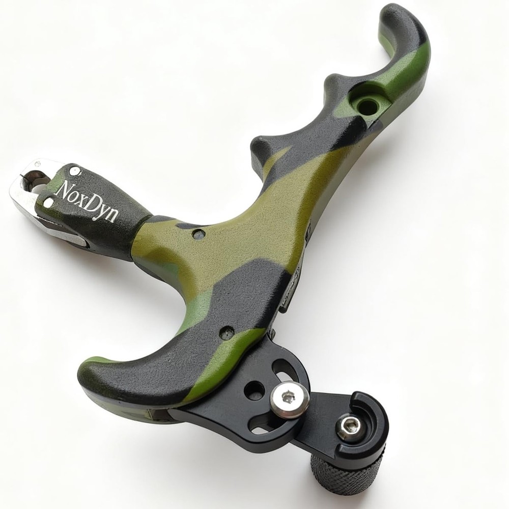 Archery Release 360° Rotatable Thumb Release for Compound Bow Green