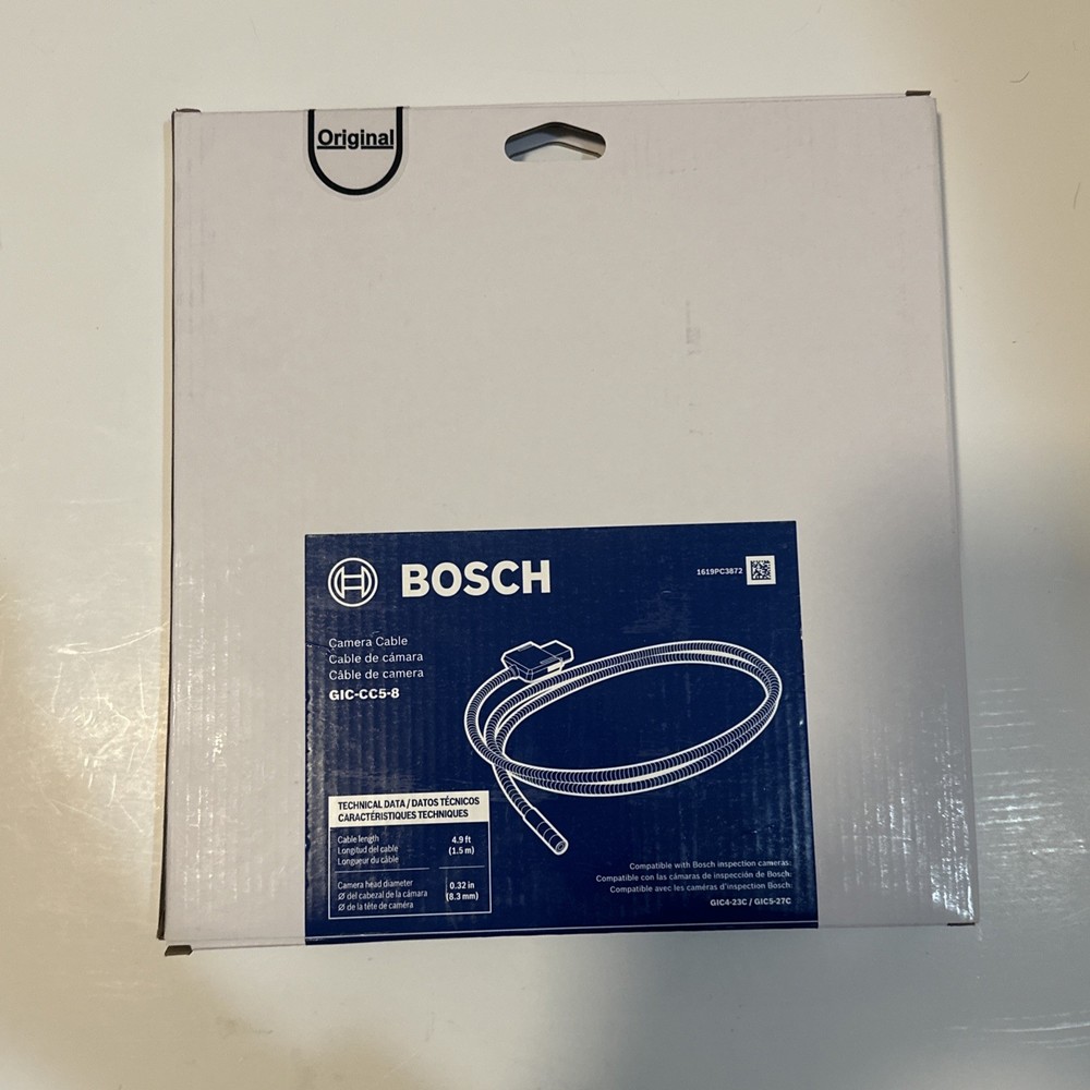 Bosch Camera Cable For Inspection Camera- 4.9 Ft