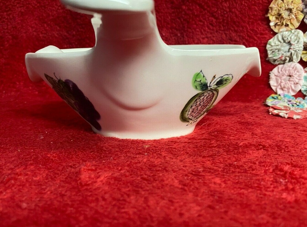 Vtg Shumaar Fat & Lean Gravy Ladle Separator with Spout Ceramic with Handle