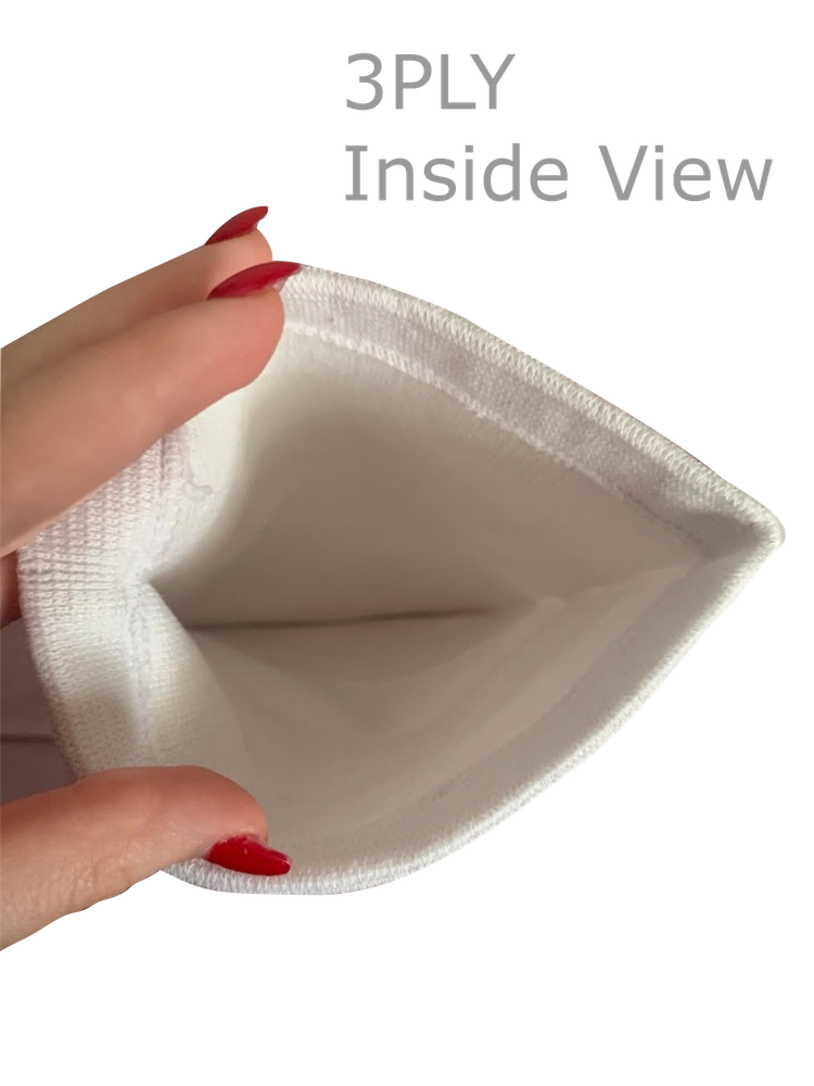 Stump Sock, Bold rich pattern V1, 3ply shrinker amputee sock