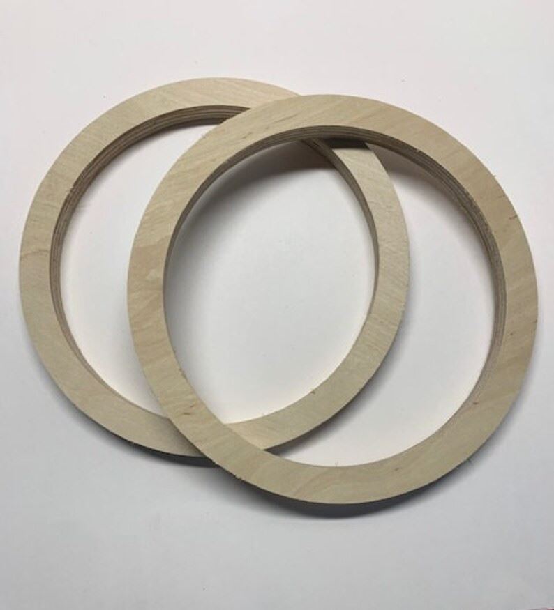 10" Speaker Ring 1 Pair Car Audio Templates