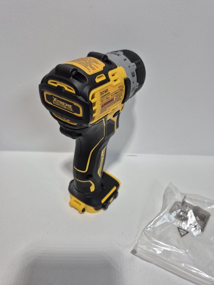 New Dewalt Xtreme DCF601 12 Volt Max 1/4" Hex Brushless Screwdriver Tool Only