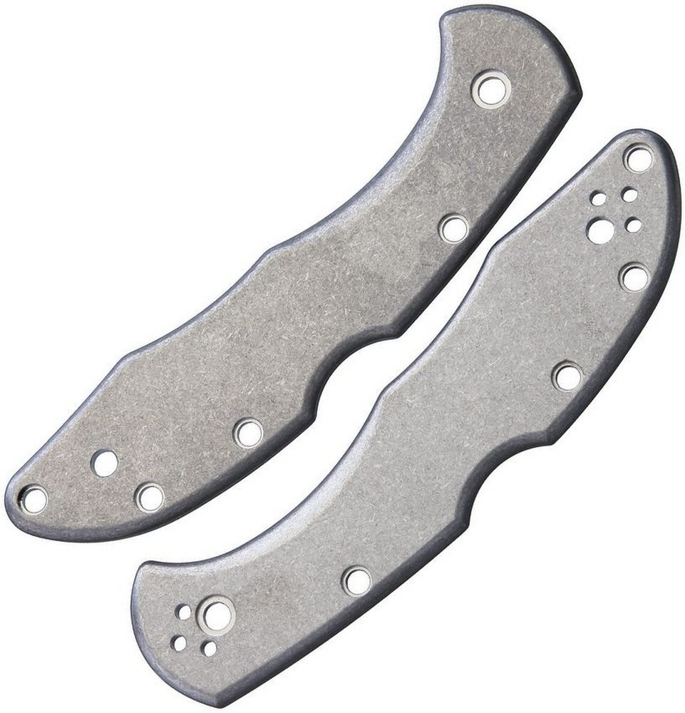Flytanium Stonewashed Titanium Delica Scales Tip Up / Down - FLY-0589S