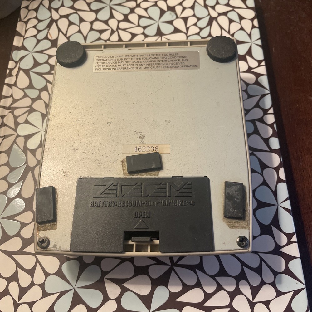 Zoom 505 II Guitar Multi-Effect Pedal Tested Multi-Function Main Unit Only