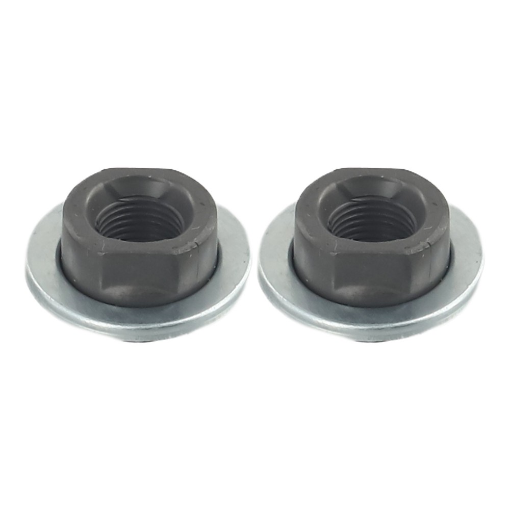 Bicycle Cone Nuts for Solid Rear Axles 3/8 x 26 tpi Thread Steel Construction