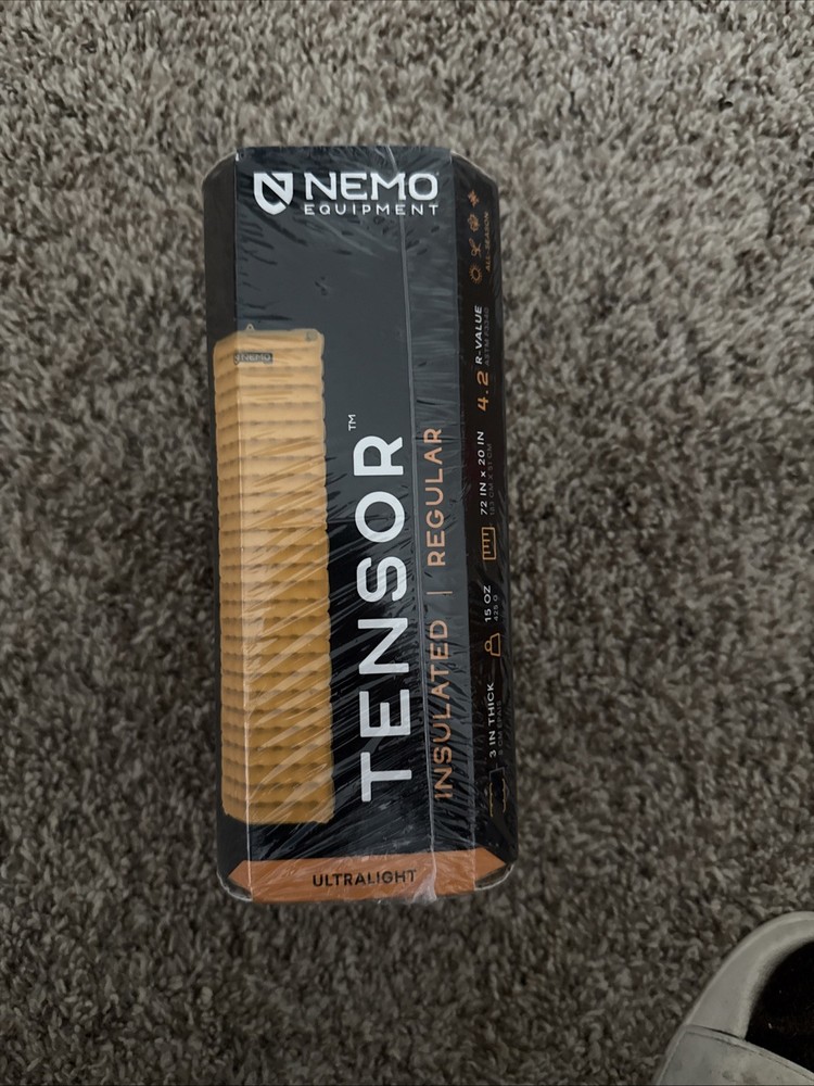 Nemo Tensor Trail Insulated  Sleeping Pad Regular Ultralight  *NEW*