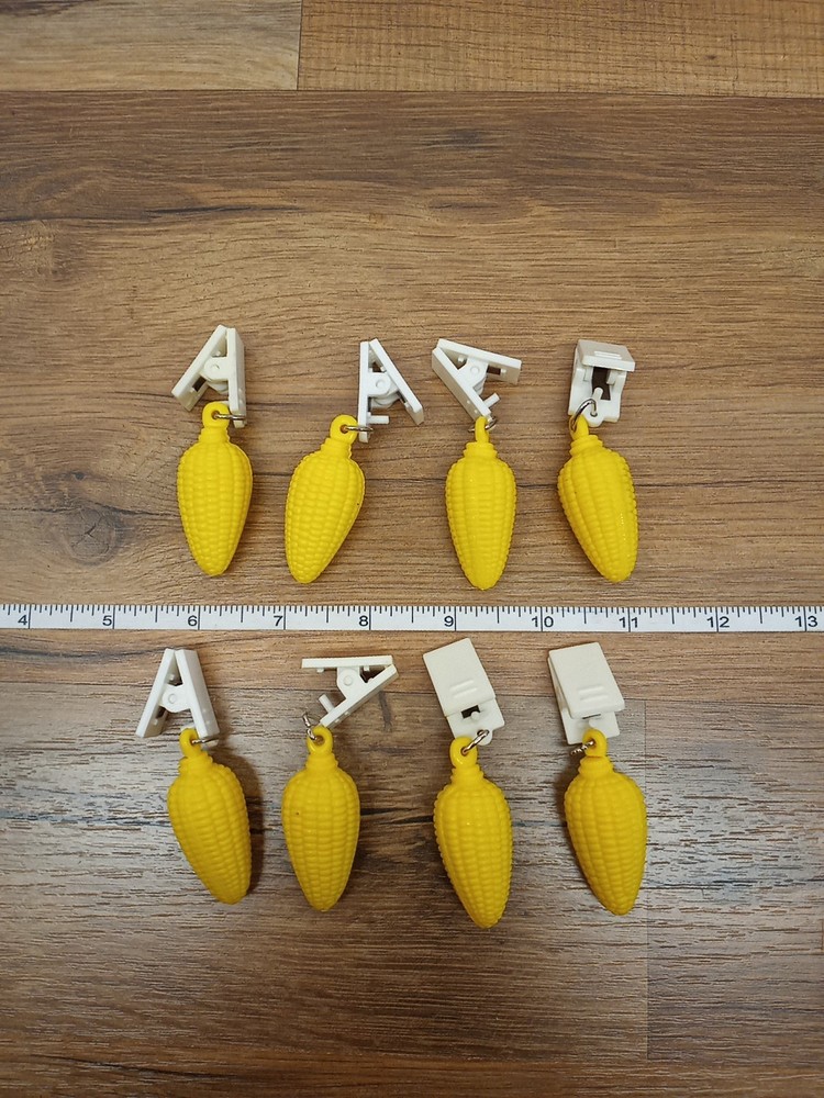 8 Corn On The Cob Table Cloth Wrights With Spring Clips