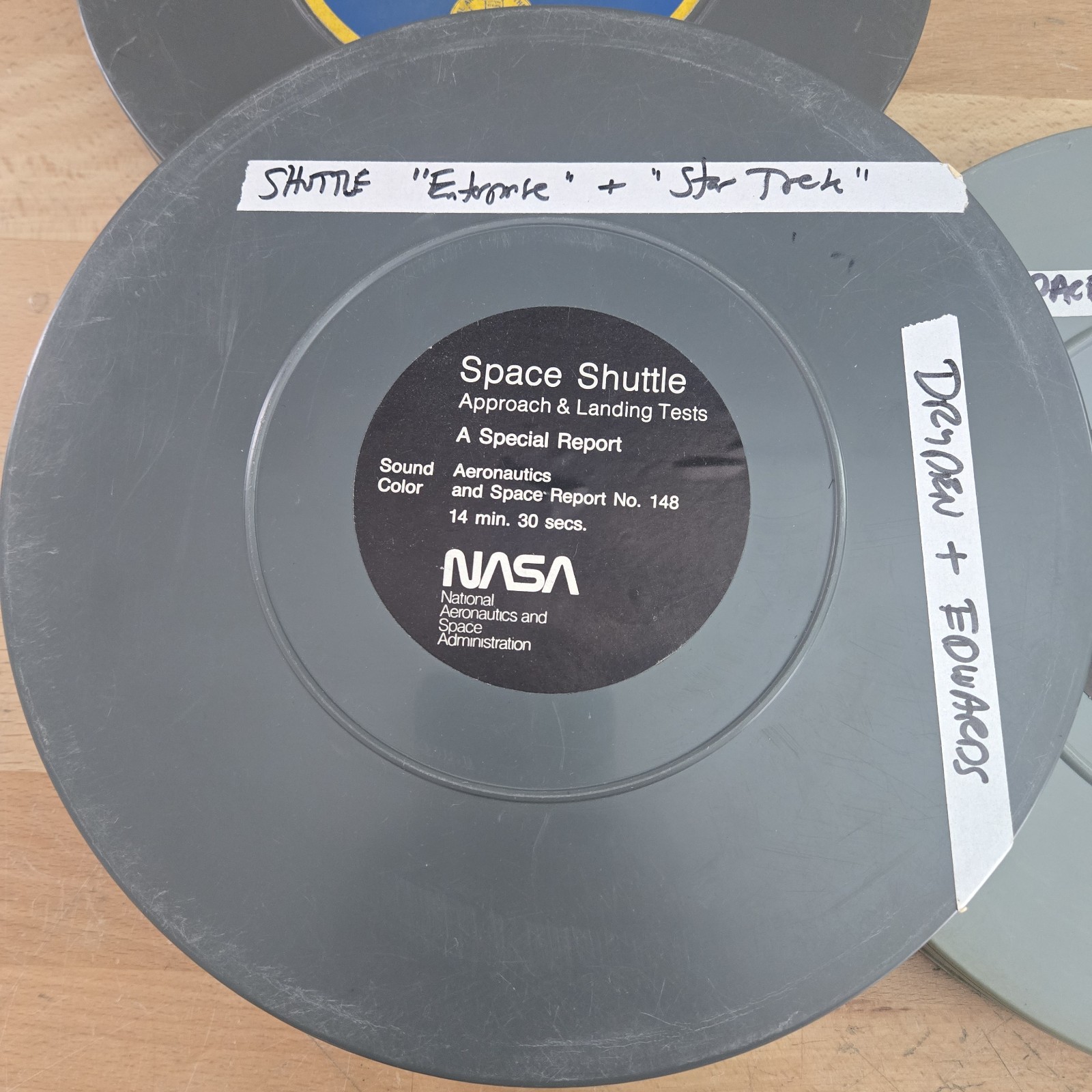 Vintage Official NASA Reel to Reel 16mm Collection *6 Total Films* Apollo 1970s