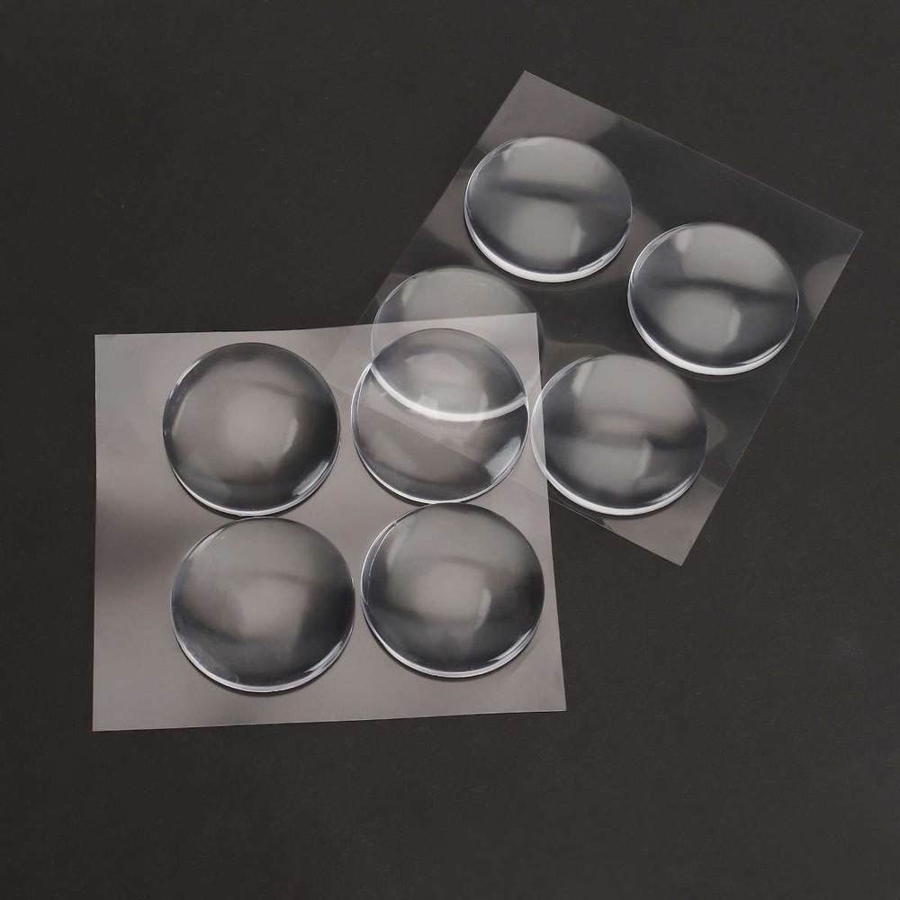 8Pcs Door Stopper Wall Protector Silicone Door Knob Wall Protector Strong Back