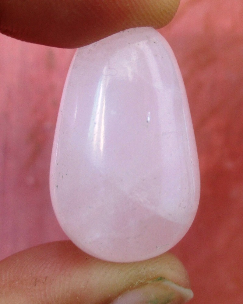 Rosequartz Yoni Egg for Kegel Exercise Decoration Easter Gift