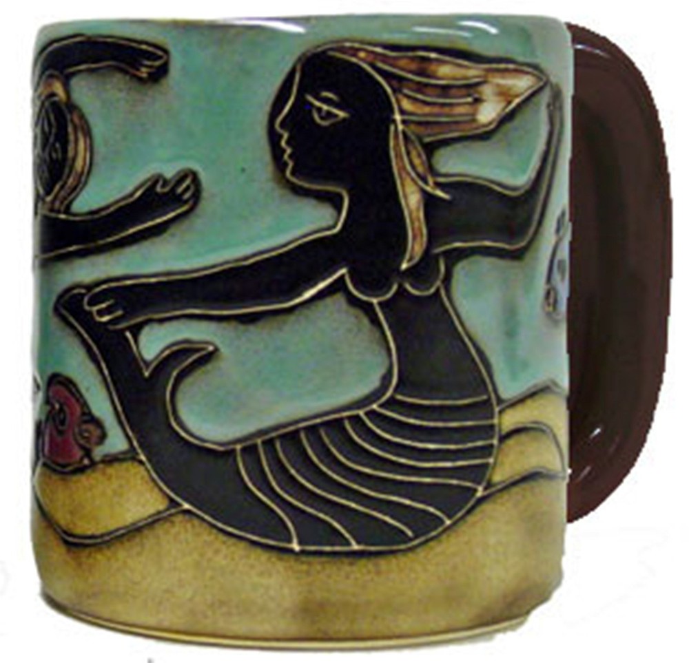 Mara Stoneware Mug - Mermaid - 16 oz